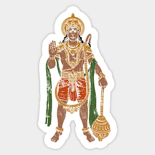 Hanuman : Devotee of Lord Ram Sticker